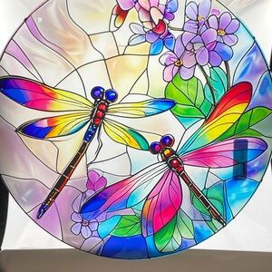 Suncatcher 8” Acrylic Dragonfly Decoration Spring Cottage Home Decor Gift Idea